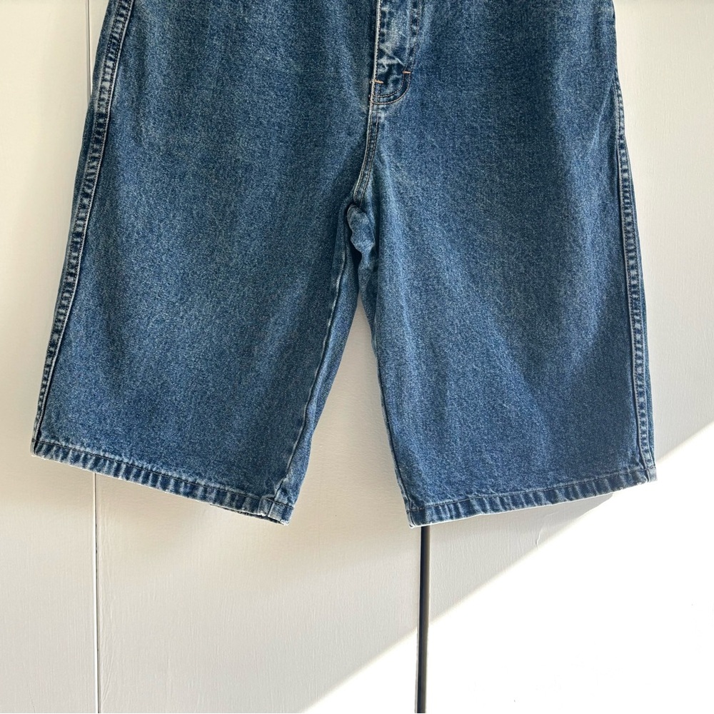 UNIONBAY Oversized Long Denim Shorts Size Small - Picture 2 of 11